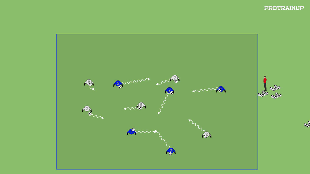 Zabawa „ogonki” (zwinność)