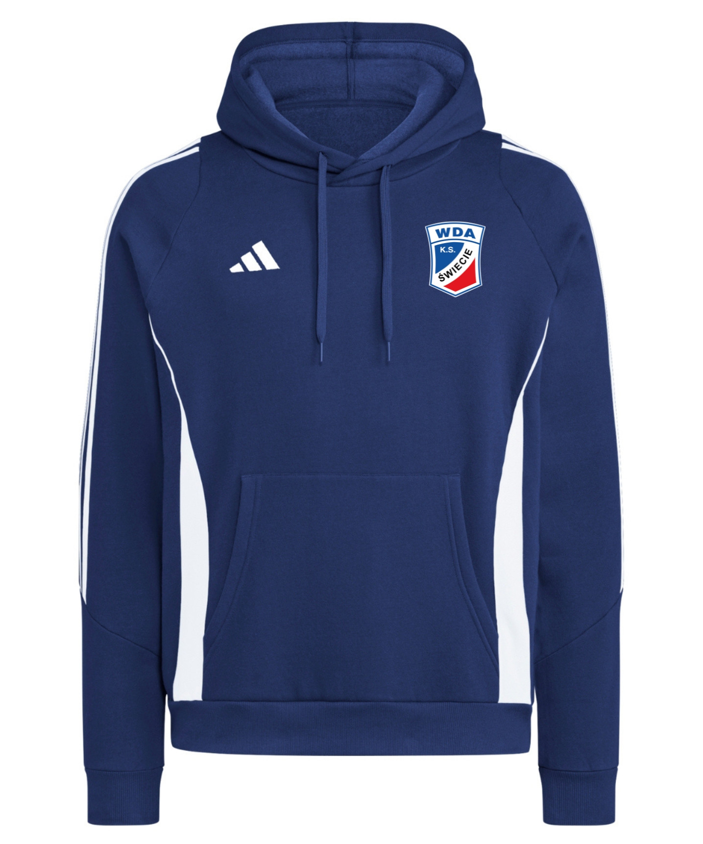 Bluza z kapturem adidas Wda Świecie niebieska - dziecięca/męska