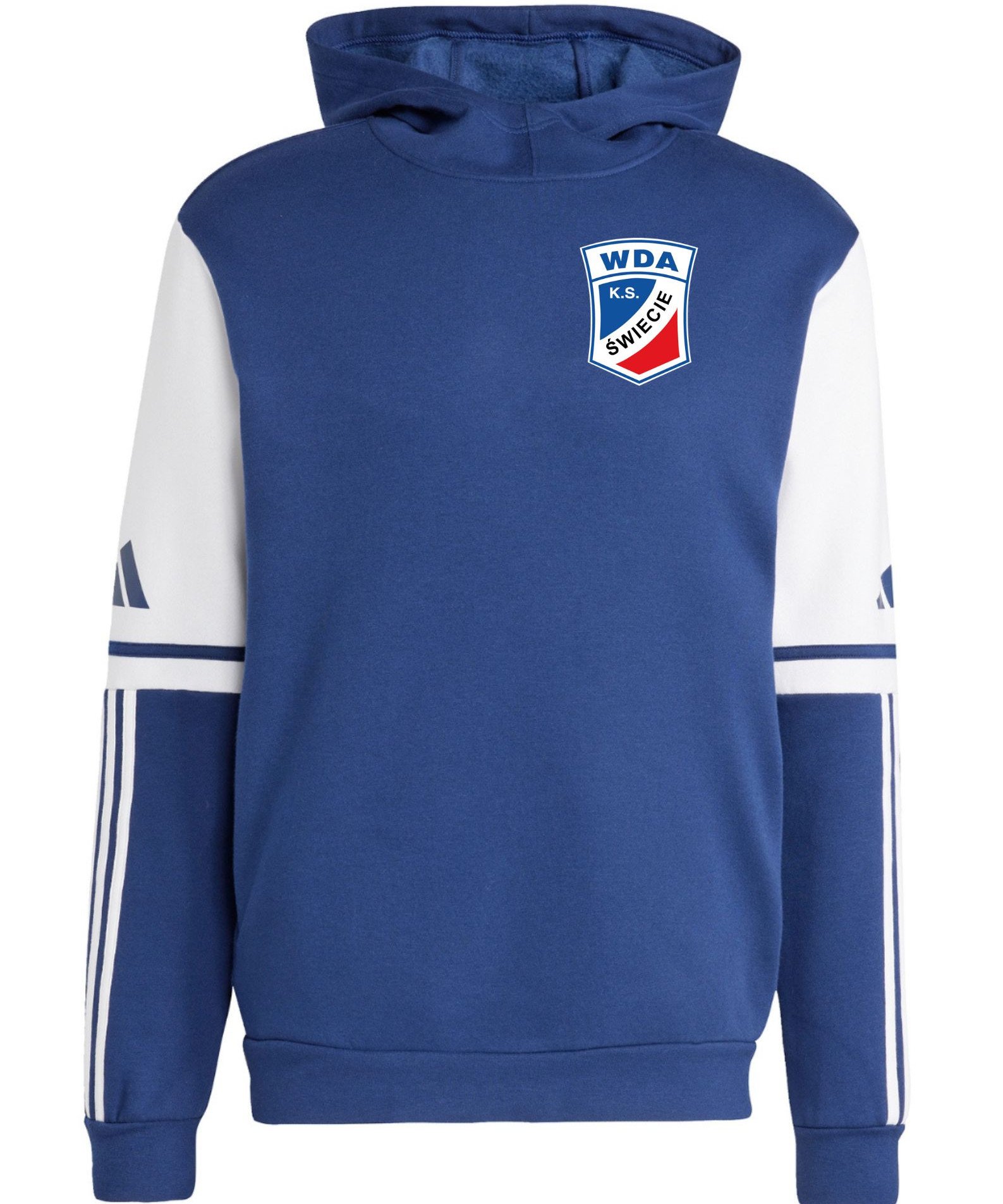 Bluza wyjściowa z kapturem adidas Wda Świecie granatowa -męska