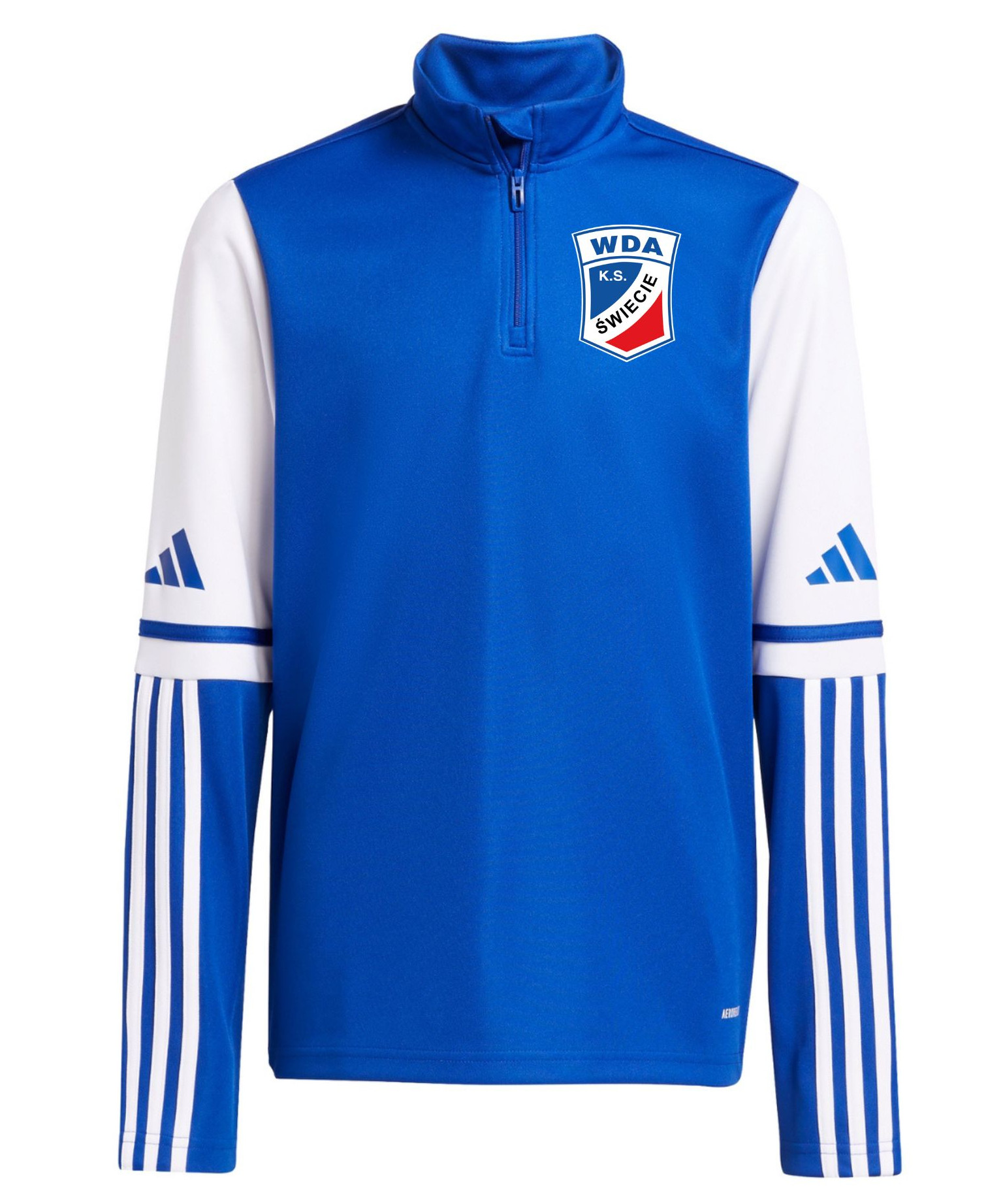 Bluza treningowa adidas Wda Świecie 2025 niebieska - dziecięca/męska